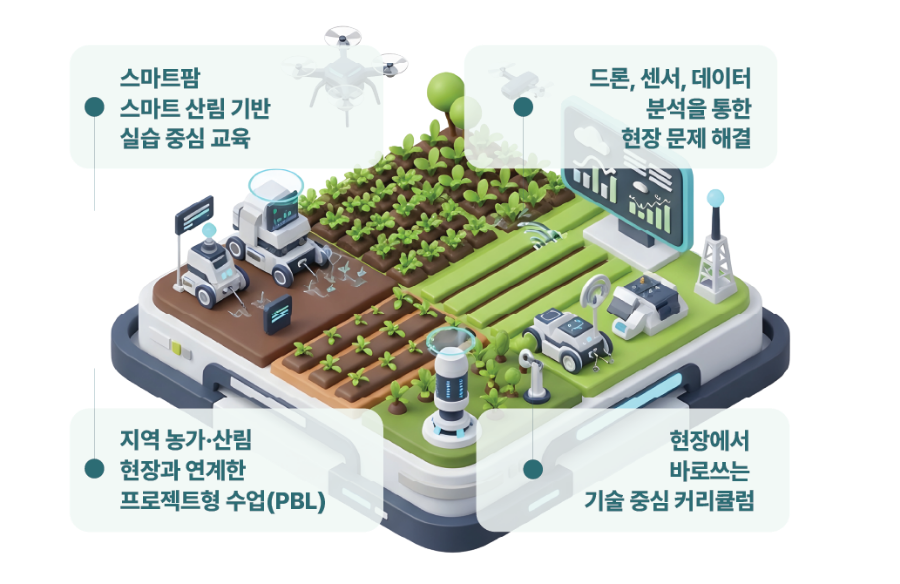 스마트농산림 핵심 역량 비주얼